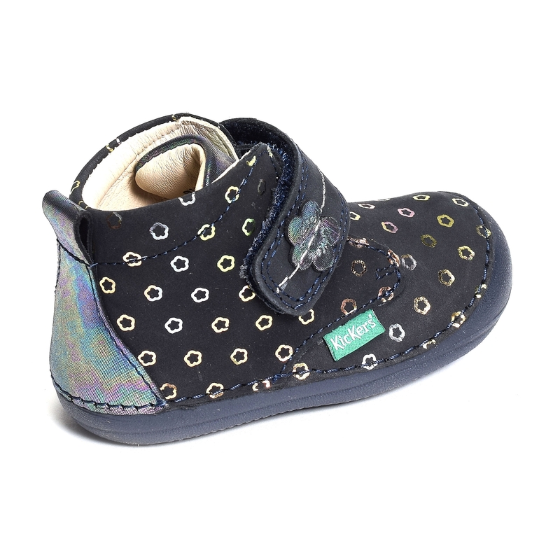 SABIO GIRL Marine Multicolore, Chaussures à Scratch Kickers