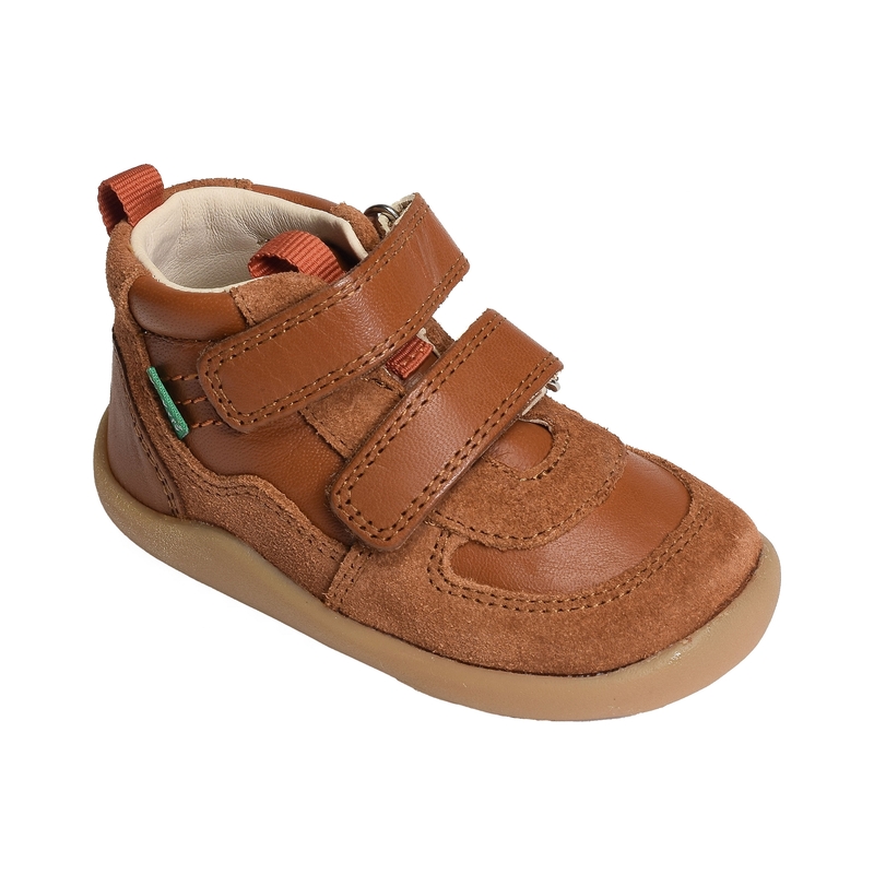 KICKFRESHO BOY Marron, Chaussures à Scratch Kickers