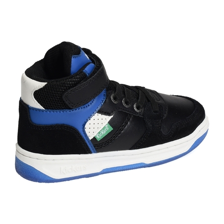 KICKADO BOY Noir Bleu, Baskets montantes Kickers