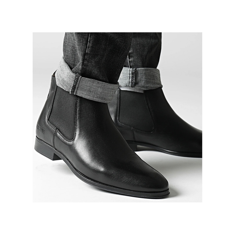 ANOTHER Noir, Chelsea boots Redskins