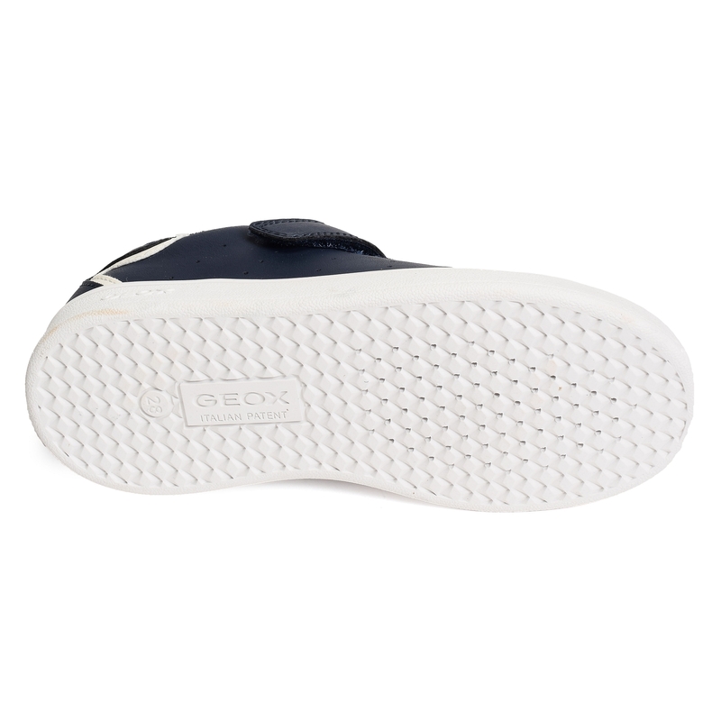 J ECLYPER A Marine Blanc, Sneakers basses Geox