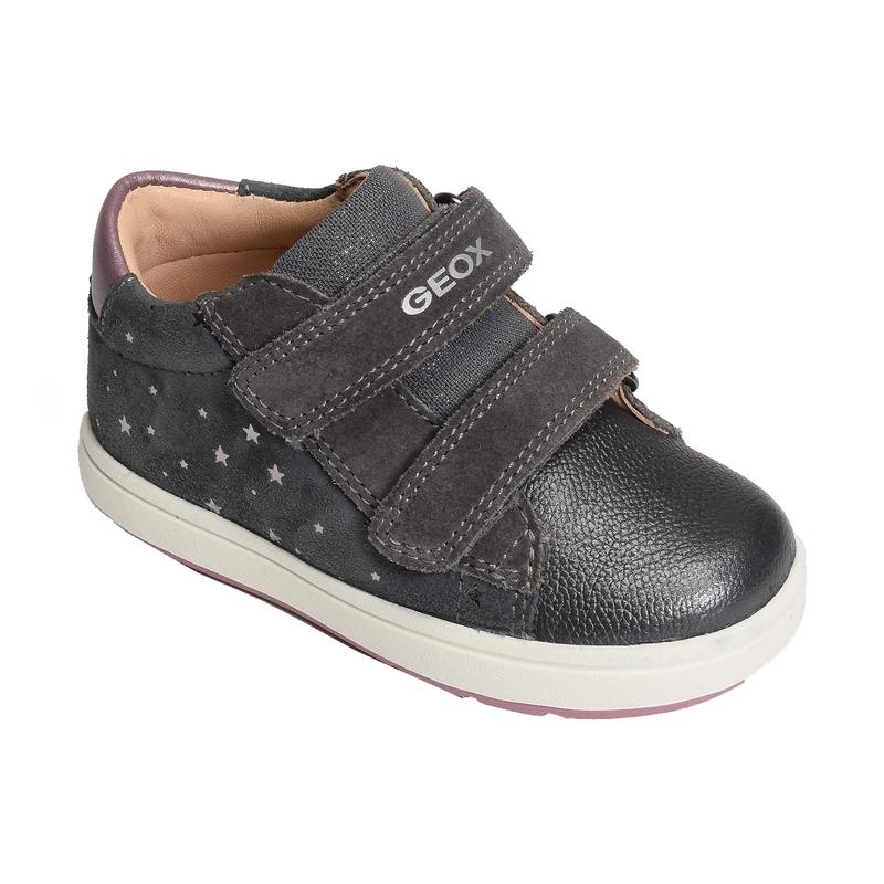 B BIGLIA GC Gris, Chaussures à Scratch Geox