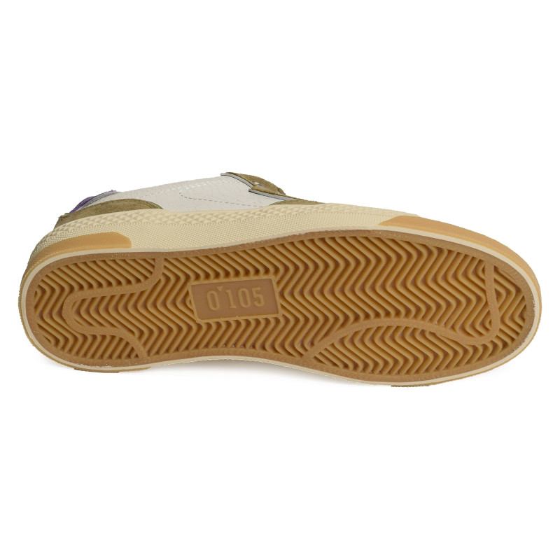 HAZEL Blanc Kaki, Sneakers basses 0-105