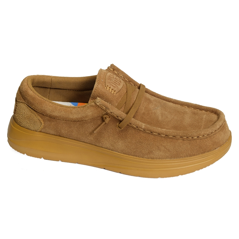 WALLY XTRA SUEDE Ocre, Slip-On HeyDude