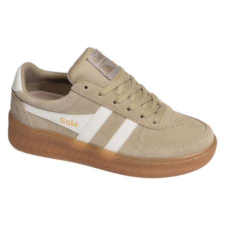 GRANDSLAM SUEDE Beige Blanc, Sneakers basses Gola