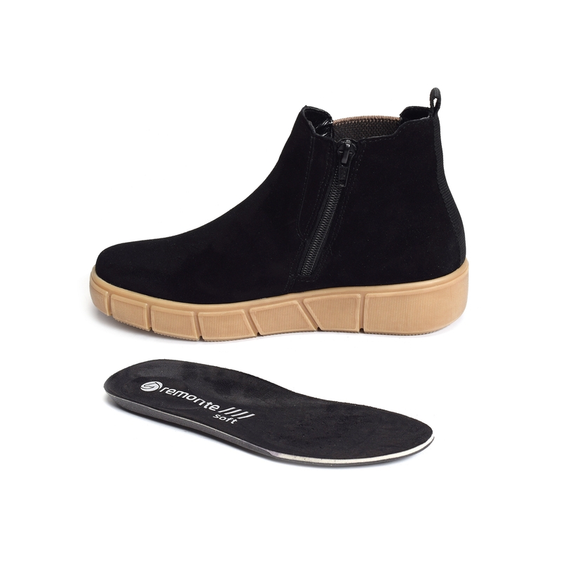 D1T71 Noir, Chelsea boots Remonte