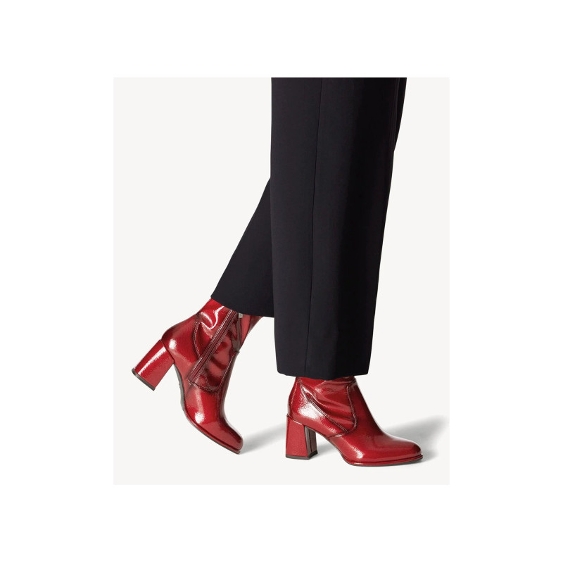 25357 Verni Rouge, Bottines Tamaris