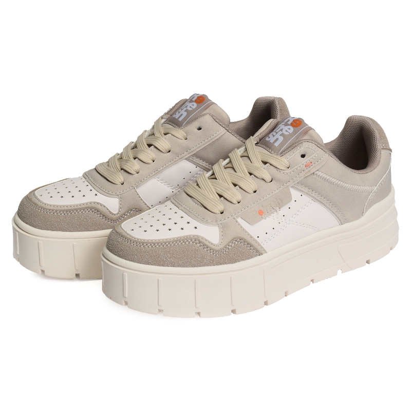 172168 Beige, Sneakers basses Refresh