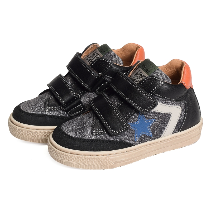 KARTA VELCRO Noir, Chaussures à Scratch Babybotte