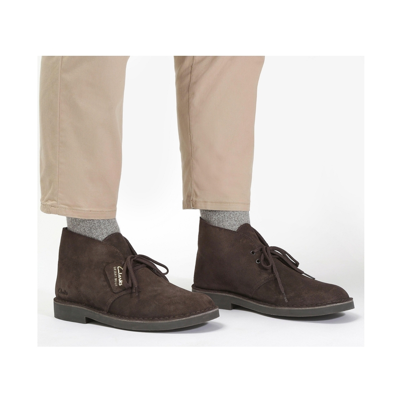 DESERT BOOT EVO Chocolat, Boots Clarks