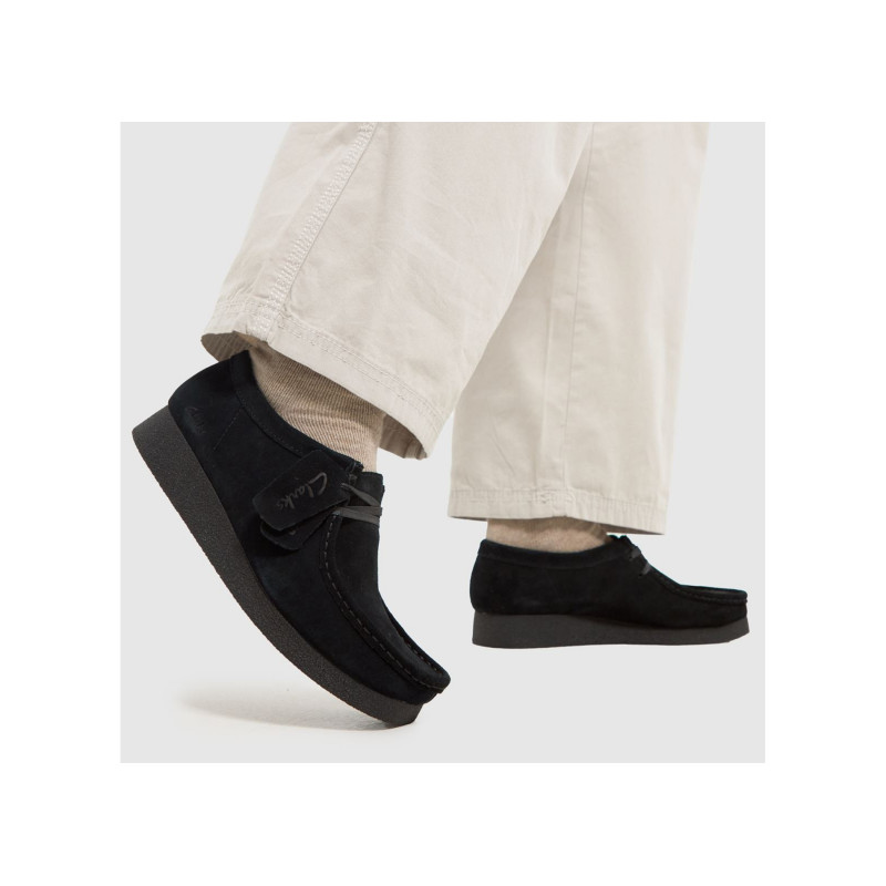 WALLABEE EVO Noir, Richelieus Clarks