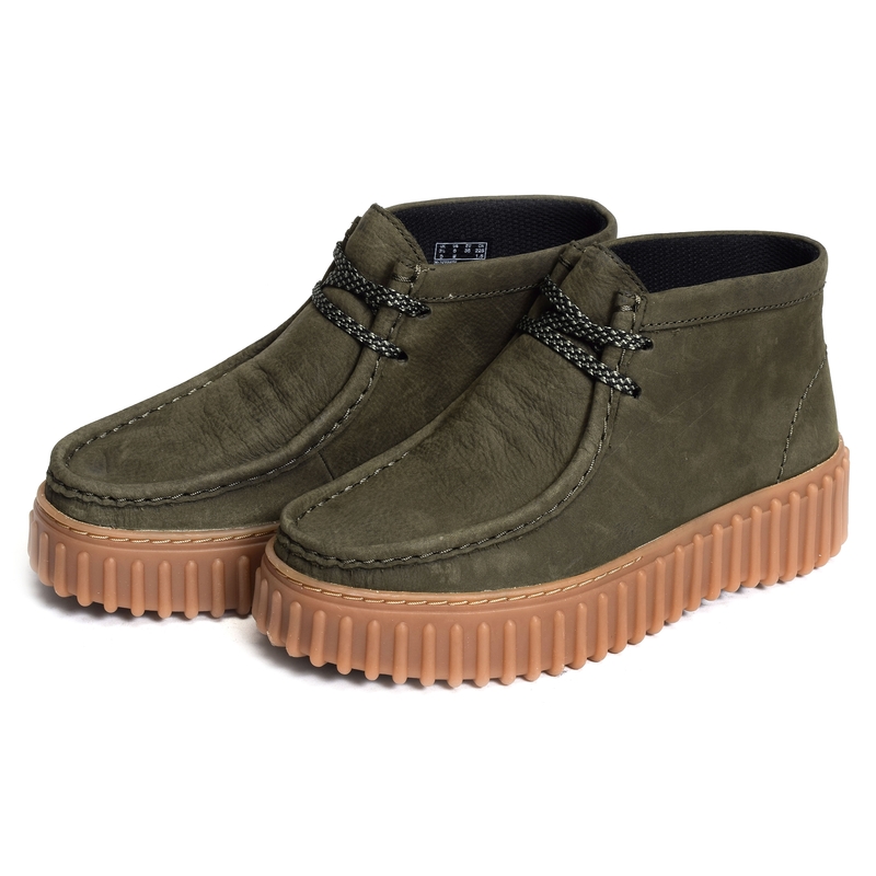 TORHILL MOSS Kaki, Boots Clarks