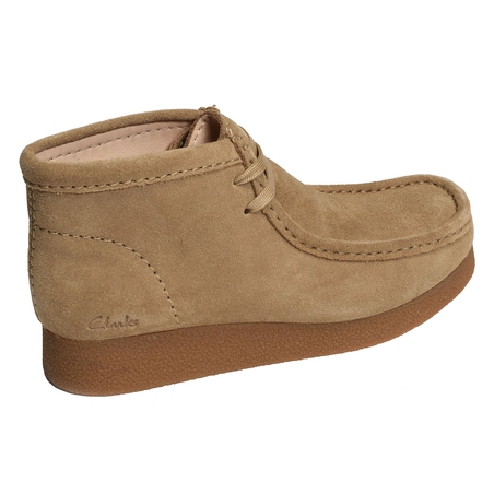 WALLABEE EVO BOOT W Sand, Bottillons Clarks