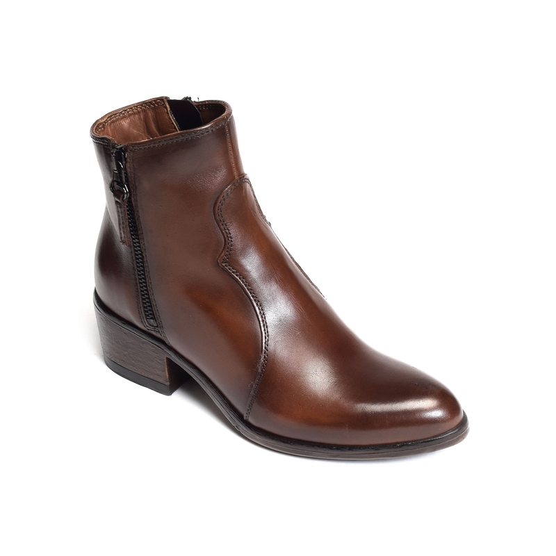 L48201 Marron, Bottines MJUS