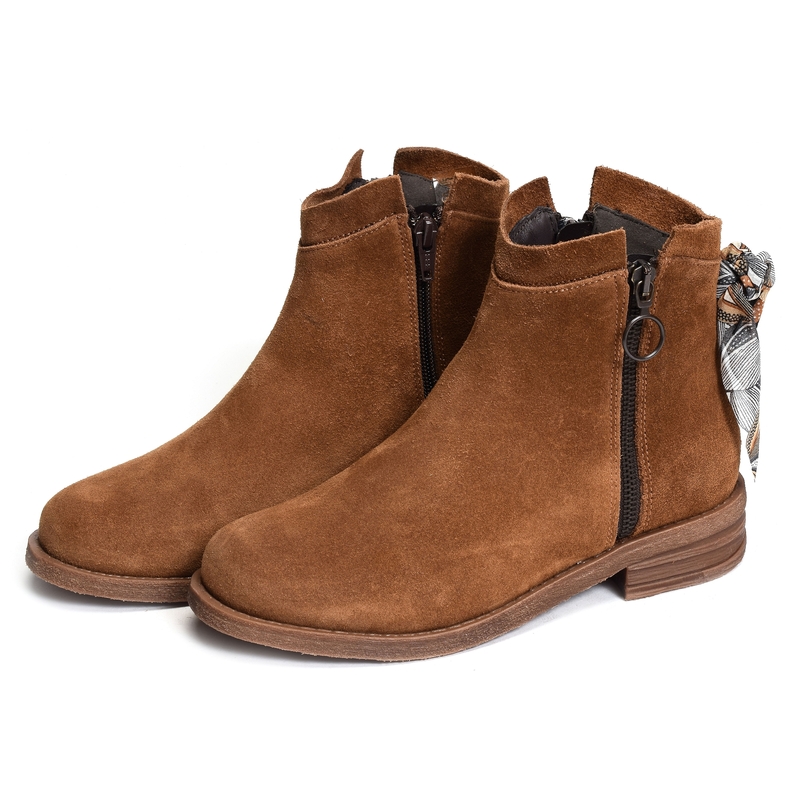 NANDA Camel, Bottines Goodstep