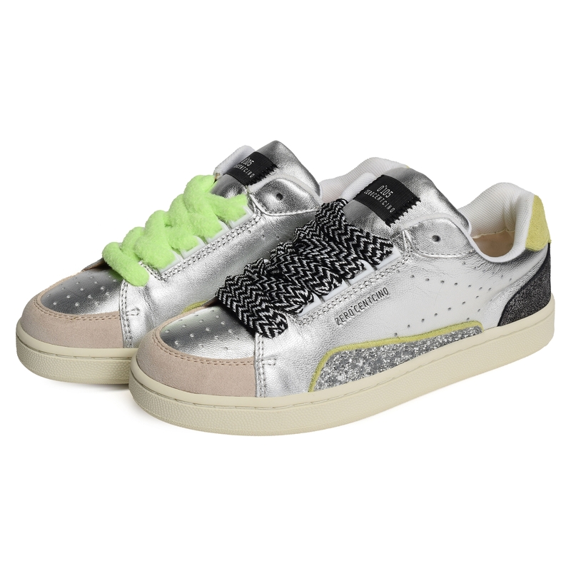 AVRIL Argent, Sneakers basses 0-105