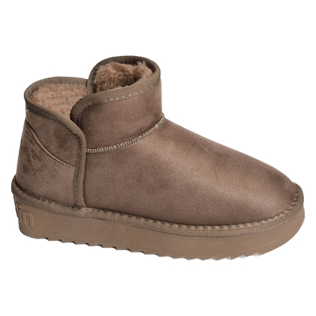 NORDIC LOW BASIC Taupe, Boots D.Franklin