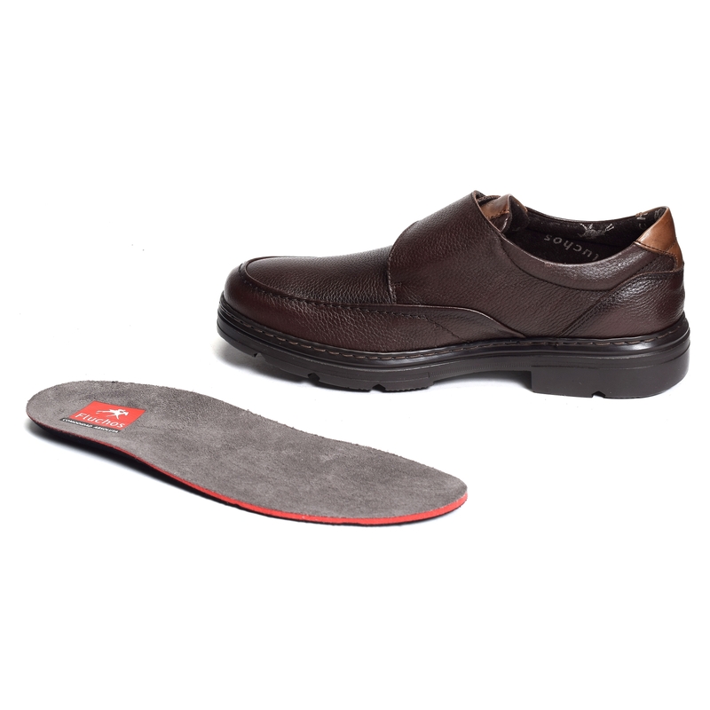 MONTY F1381 Café, Mocassins Fluchos