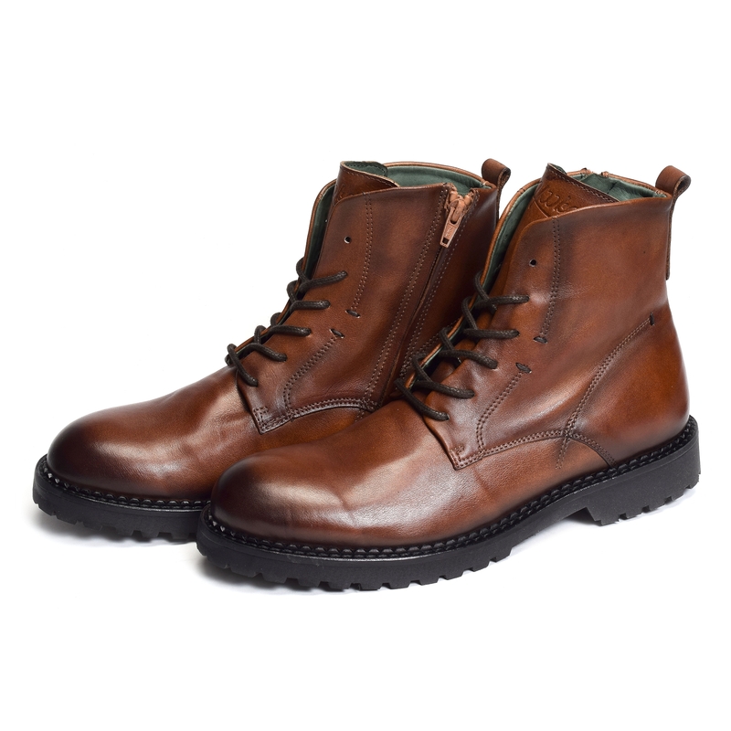 H034 ROEN Marron, Boots Hooker