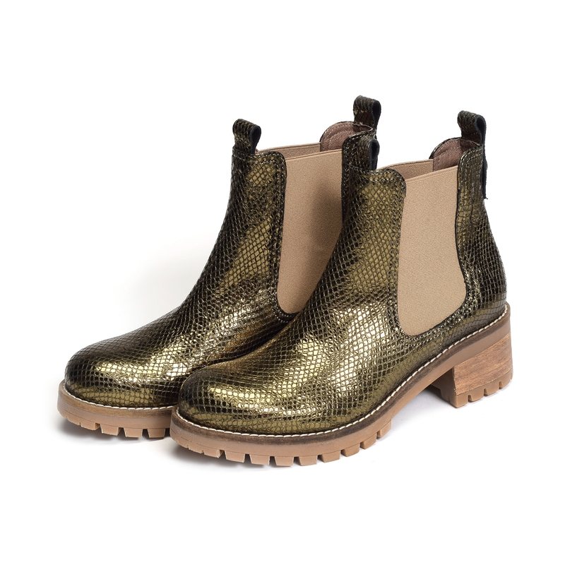 HALIIMA Olive, Chelsea boots Minka