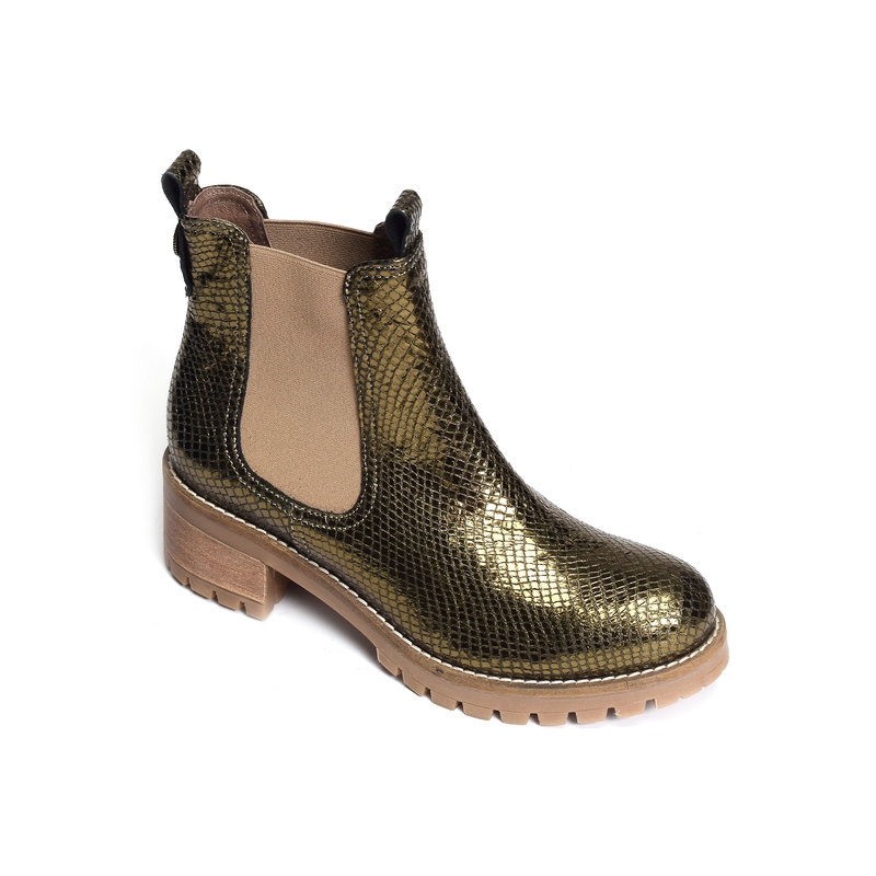 HALIIMA Olive, Chelsea boots Minka