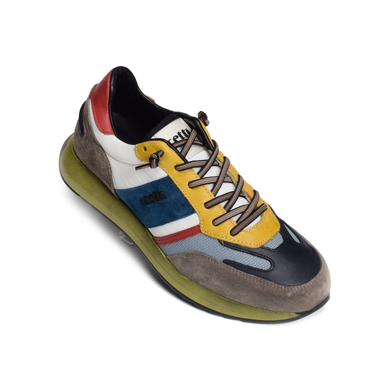 C1363 Multicolore, Baskets running Cetti