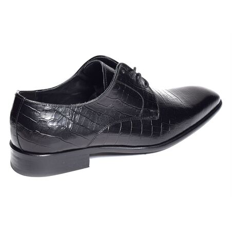 JAKOU Noir, Chaussures de Ville Pierre Cardin