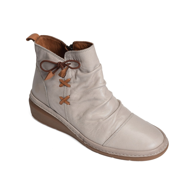 HADRON Ecru, Bottines Madory