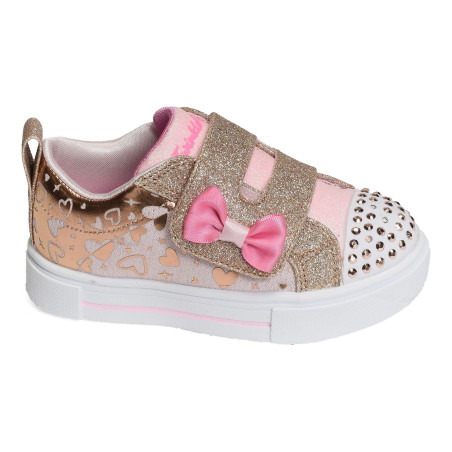 TWINKLE SPARKS HEATER CHARMER Rose, Sneakers basses Skechers