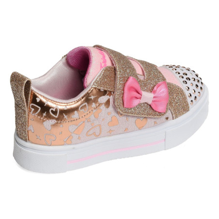 TWINKLE SPARKS HEATER CHARMER Rose, Sneakers basses Skechers