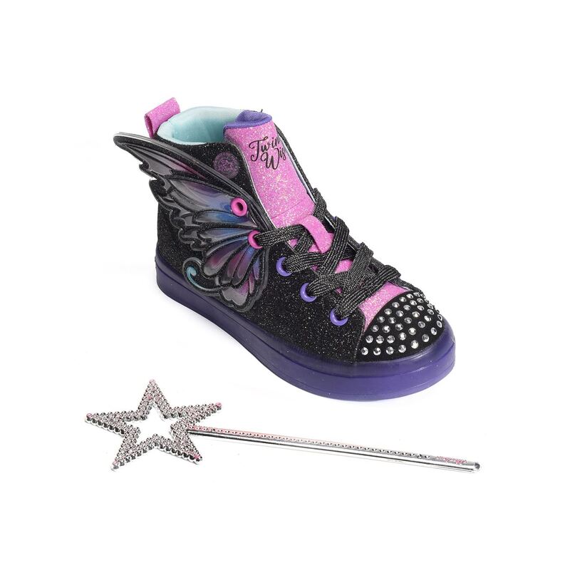 TWI LITES 2.0 TWINKLE WISHES Noir, Baskets montantes Skechers