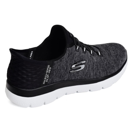 SUMMITS DAZZLING HAZE Gris, Slip-On Skechers