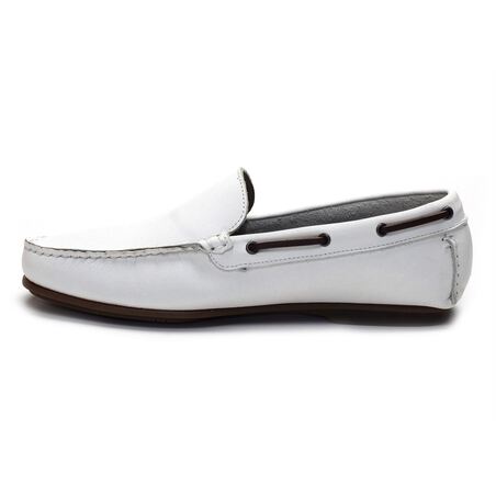 DINGO 6806 Blanc, Mocassins Fluchos