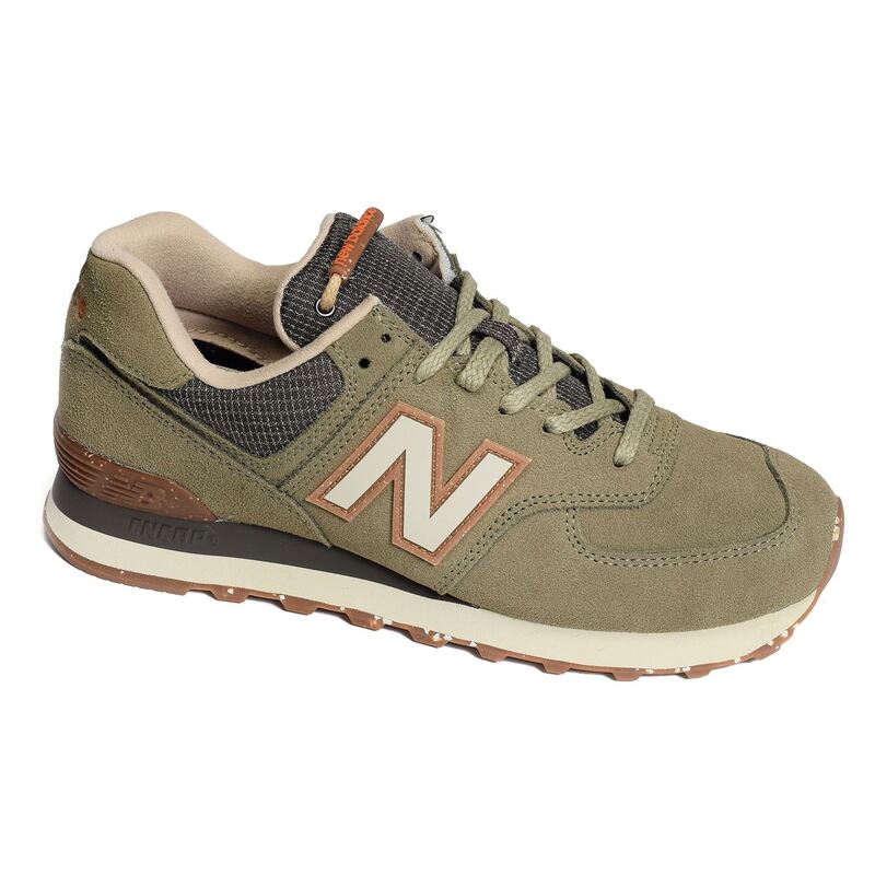 ML574 Kaki Baskets running New Balance