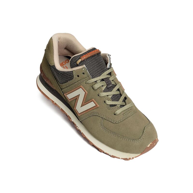 ML574 Kaki, Baskets running New Balance