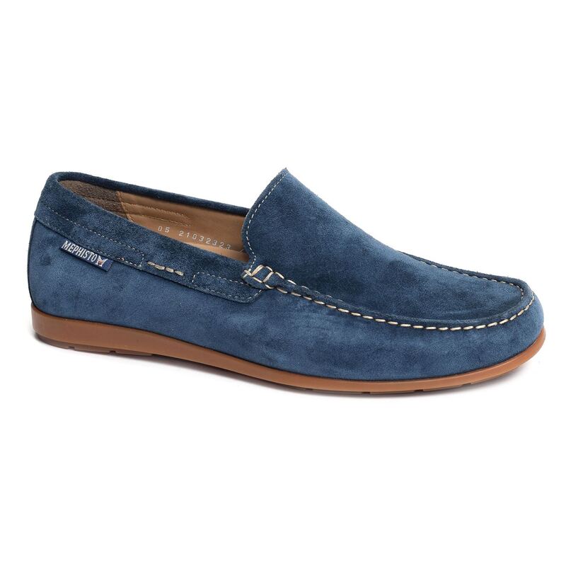 ALGORAS Bleu, Mocassins Mephisto