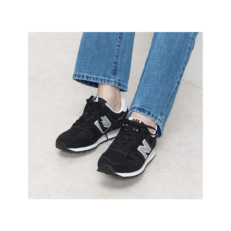 ML373 Noir Blanc, Sneakers basses New Balance