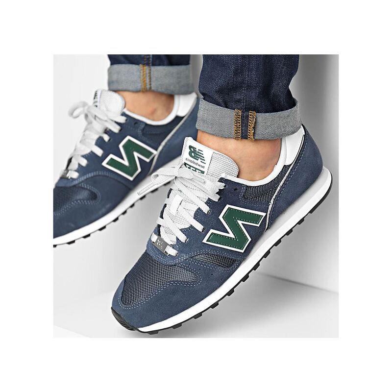 ML373 Marine Vert, Sneakers basses New Balance