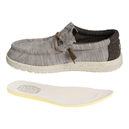 WALLY STRETCH Beige, Chaussures basses HeyDude