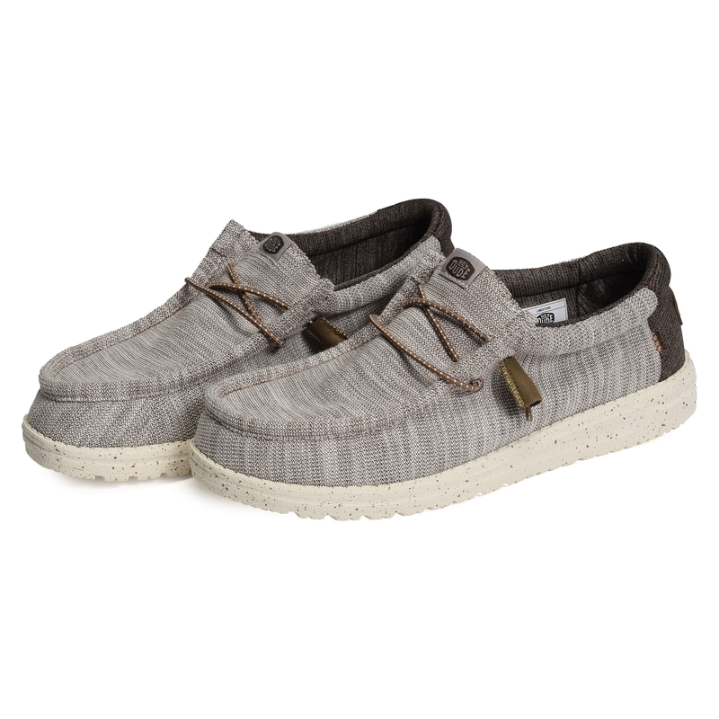 WALLY STRETCH Beige, Chaussures basses HeyDude