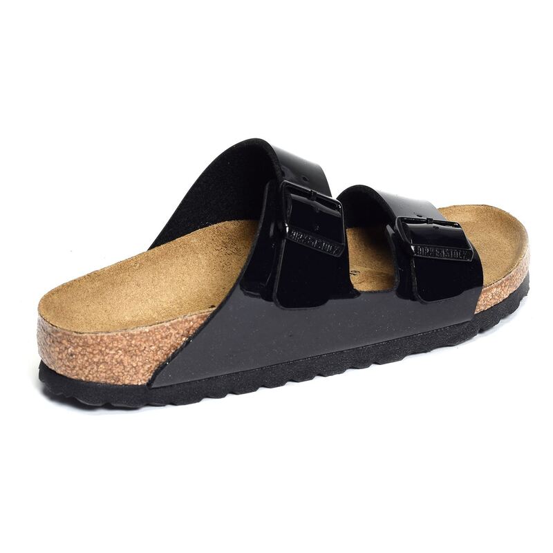 ARIZONA W Verni Noir, Mules Birkenstock