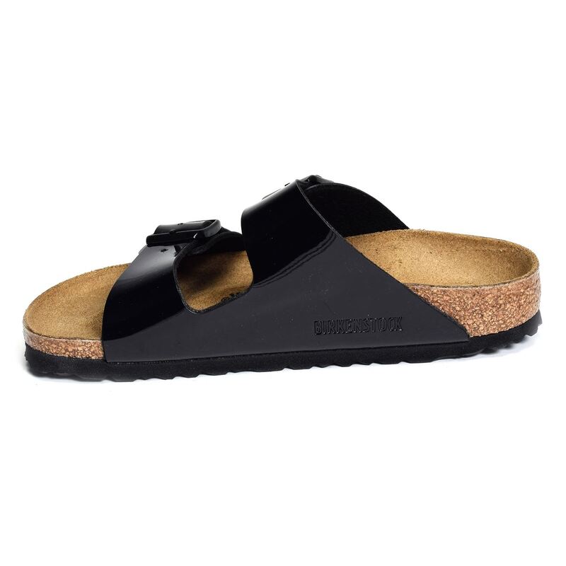 ARIZONA W Verni Noir, Mules Birkenstock