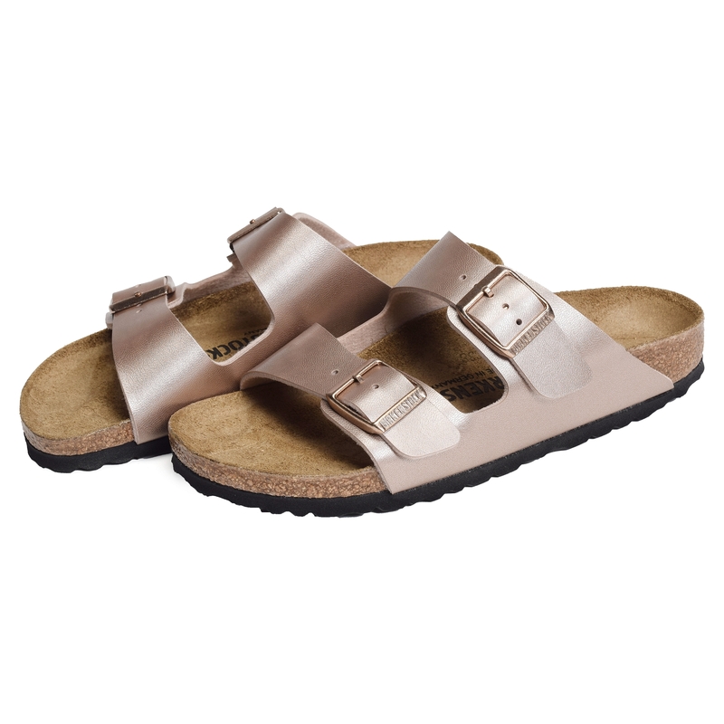 ARIZONA W Rose Or, Mules Birkenstock