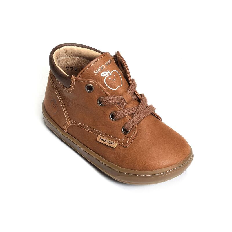 BOUBA ZIP DESERT Camel, Chaussures à Lacets Shoopom