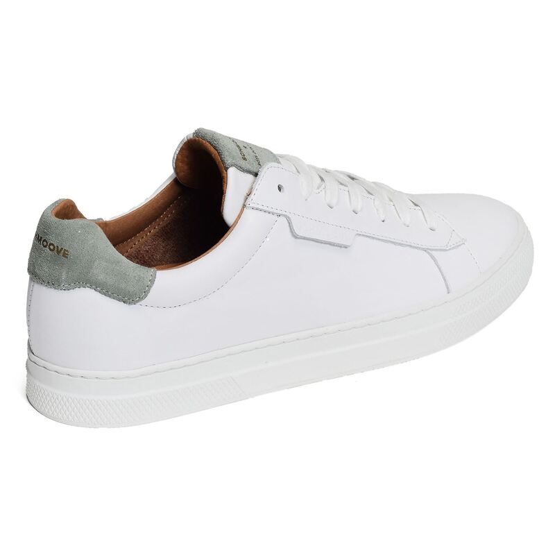 SPARK CLAY Blanc Vert, Sneakers basses Schmoove