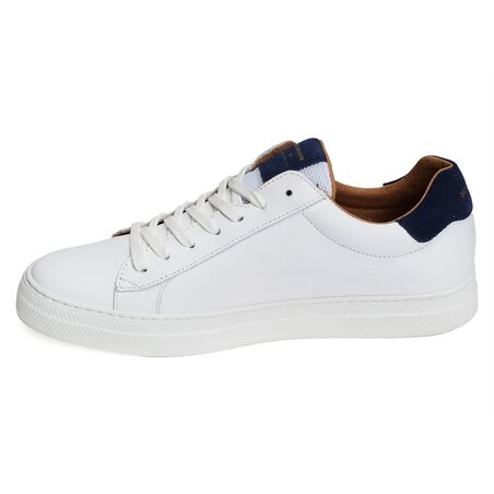 SPARK CLAY Blanc Marine, Sneakers basses Schmoove