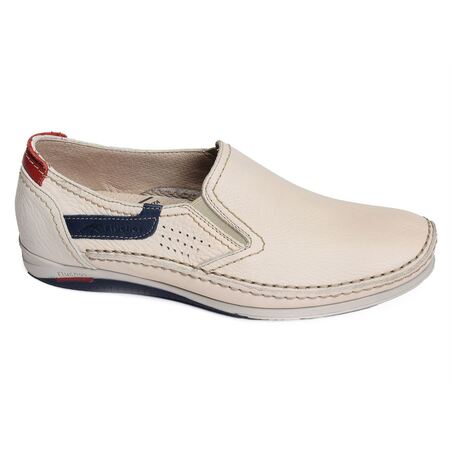 CATAMARAN 8565 Blanc, Mocassins Fluchos