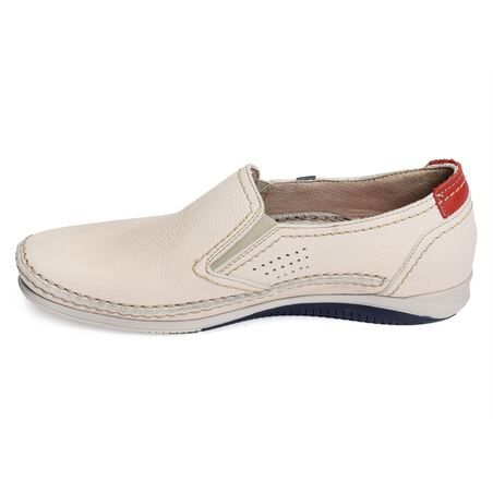 CATAMARAN 8565 Blanc, Mocassins Fluchos