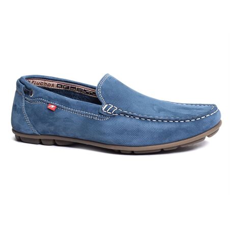 9075 Bleu, Mocassins Fluchos