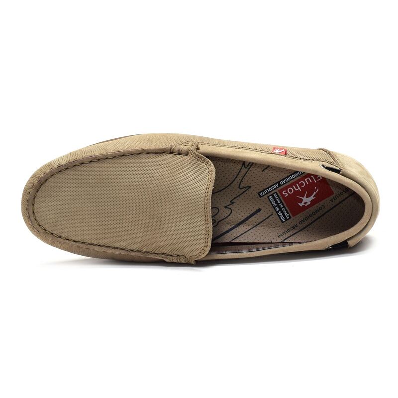 9075 Beige, Mocassins Fluchos